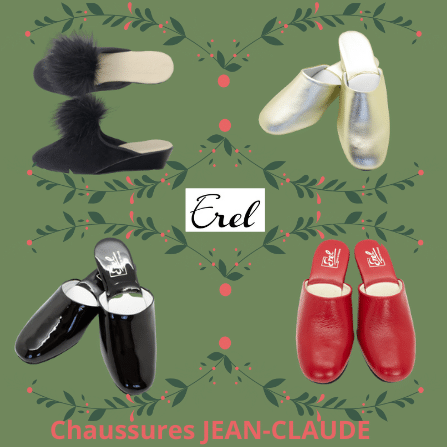 Chaussons fourrés en cuir pour enfant Nougat le Chat